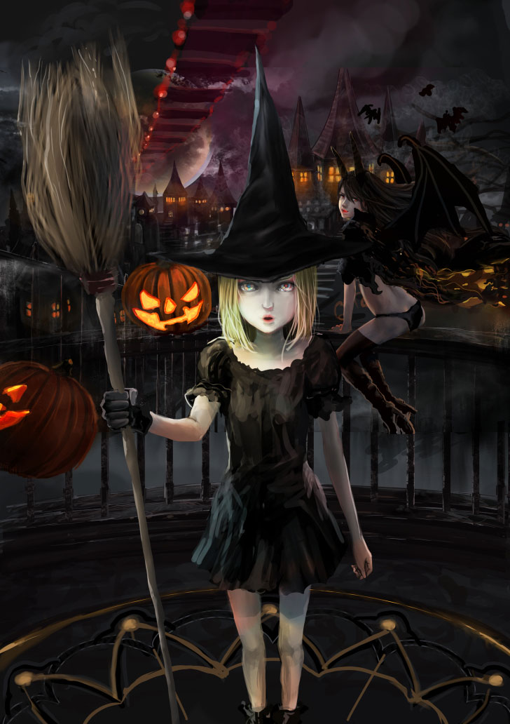 Witch & Pampkin